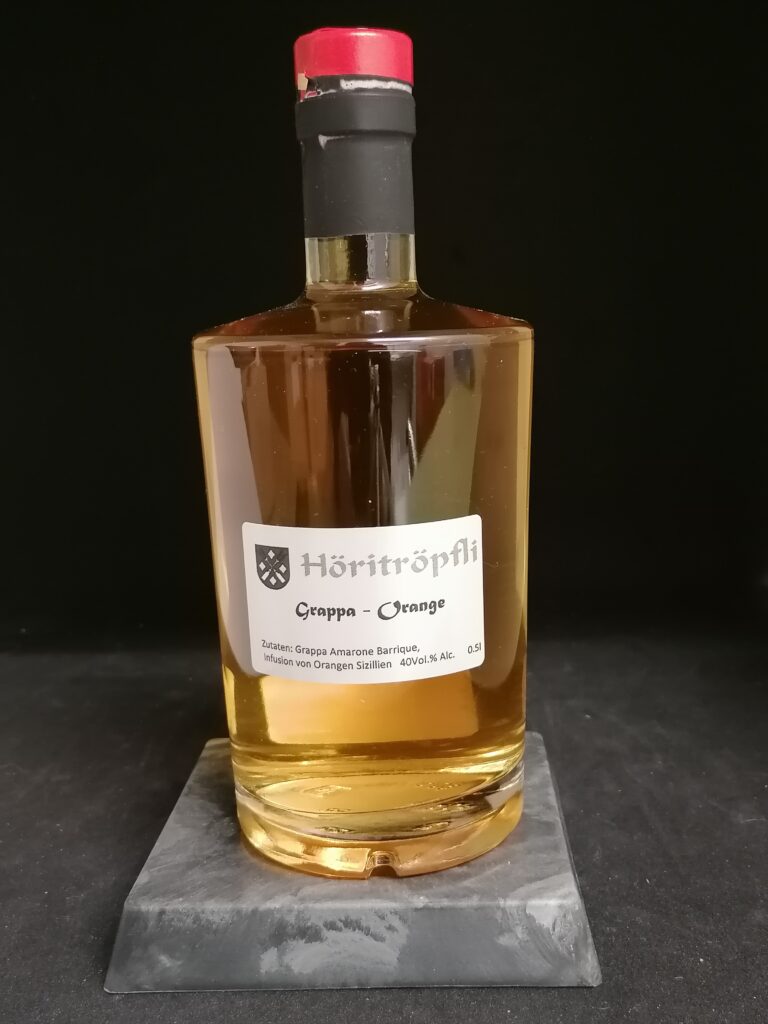 Höritröpfli Grappa Orange 0.5l