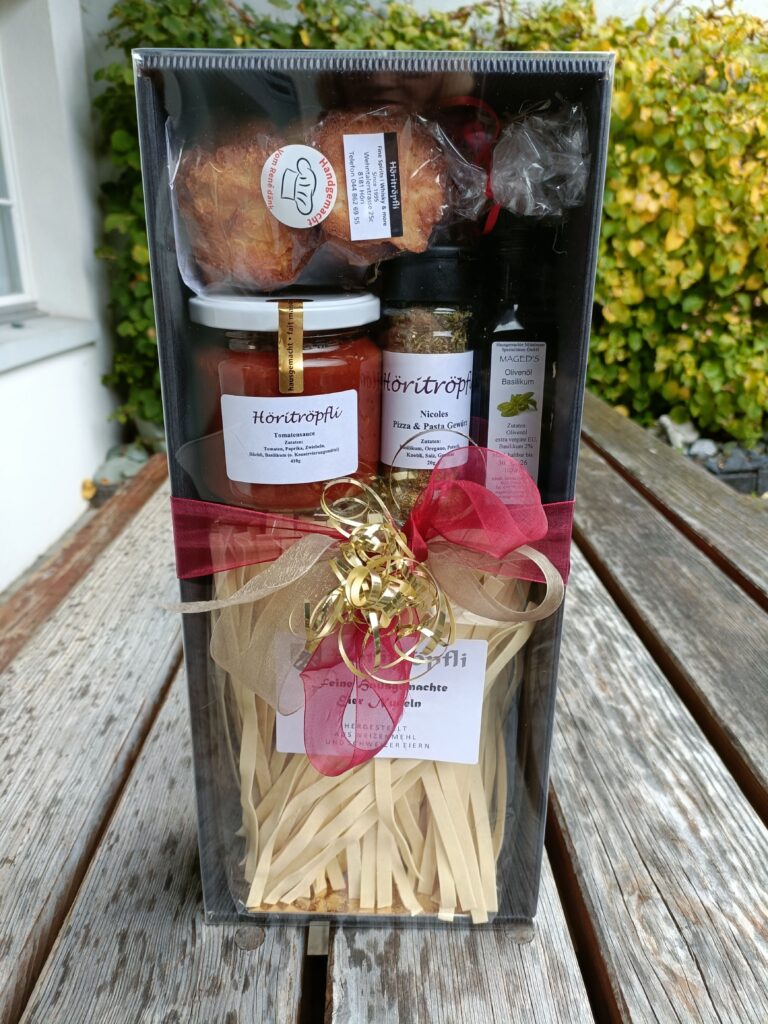 Höritröpfli Geschenksbox o. Alkohol